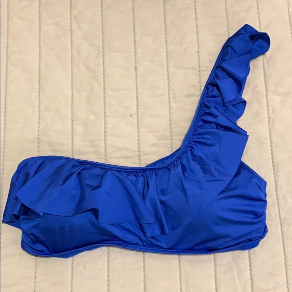 One shoulder bathing suit top
